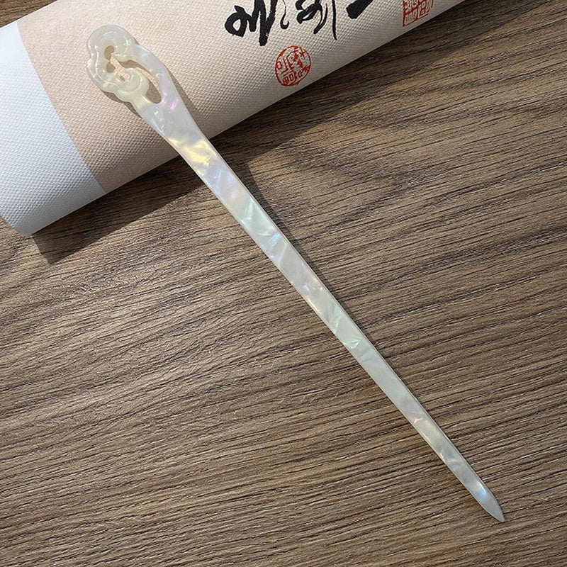 Vintage Chinese Style Hair Sticks Acetate Chopstick Plate Hair For Women Hairpins Hair Clips Wedding Jewelry Hair Accessories