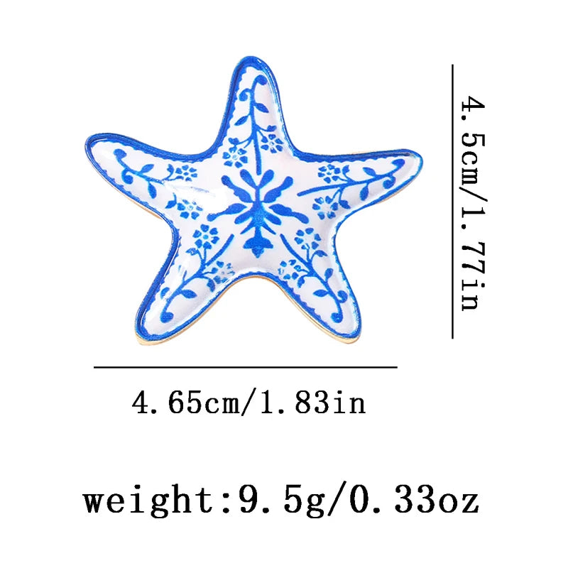 New Fashion Exaggeration Summer Marine Starfish Brooch for Women Pins for Women Men 2-Color All-Match Star Brooch Gifts