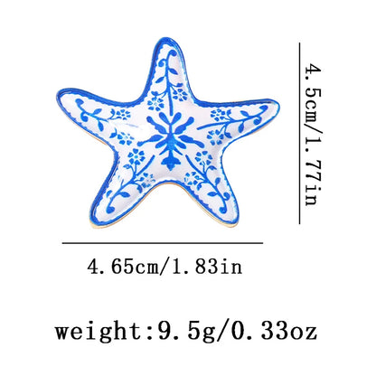 New Fashion Exaggeration Summer Marine Starfish Brooch for Women Pins for Women Men 2-Color All-Match Star Brooch Gifts